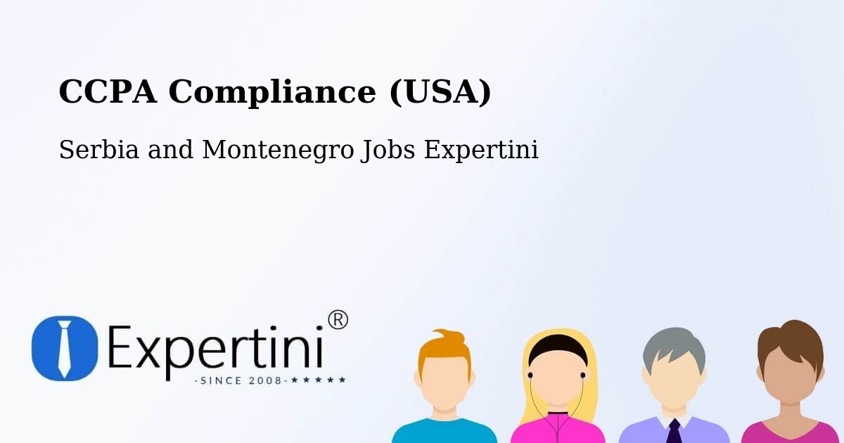 CCPA Privacy Rights & Compliance Notice – Mackenzie - Serbia and Montenegro Jobs Expertini