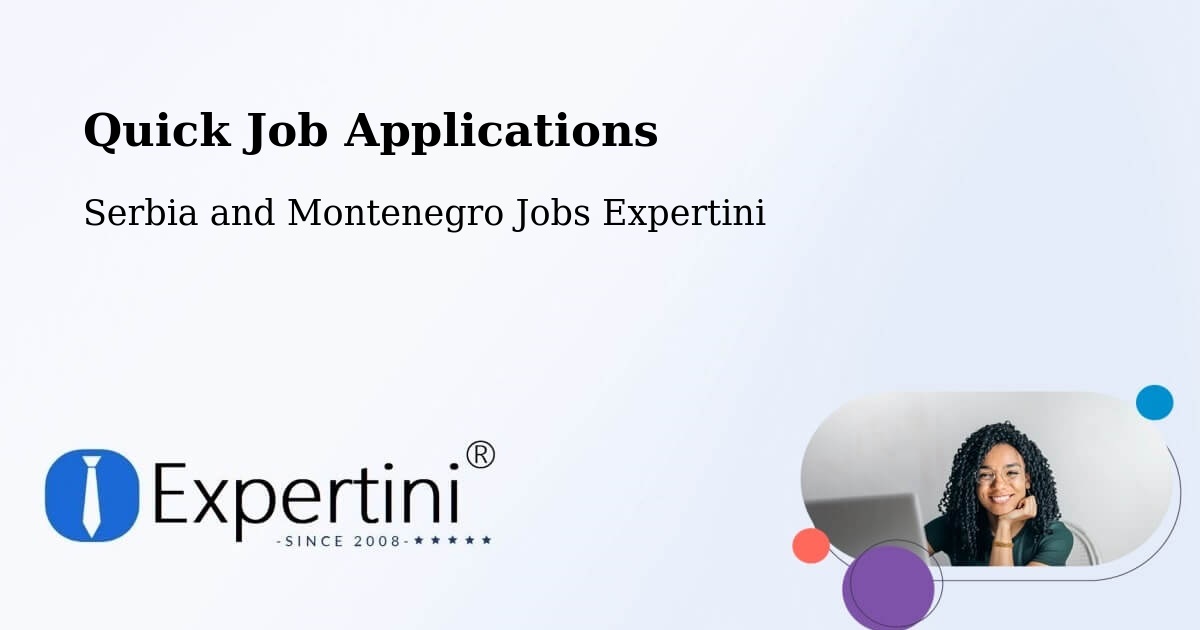 Quick Apply Feature – Mackenzie - Serbia and Montenegro Jobs Expertini